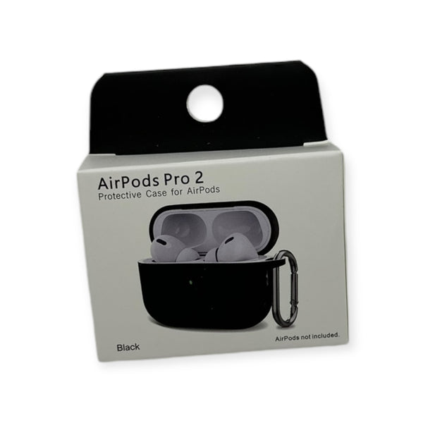 AirPods Pro/Pro2 New Silicone Case(black)