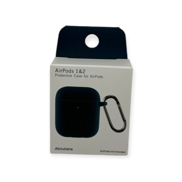 AIRPODS 1&2 NEW SILICONE CASE(Dark blue)