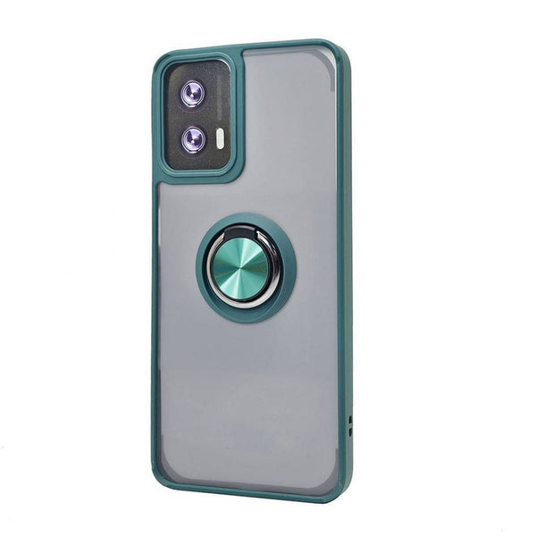 TPU Case w/ Magnetic Ring for Moto Edge 2024 (green)