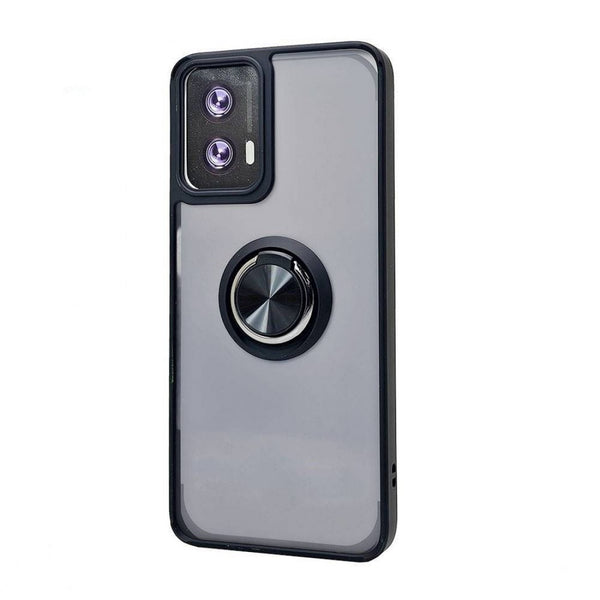 TPU Case w/ Magnetic Ring for Moto Edge 2024 (black)
