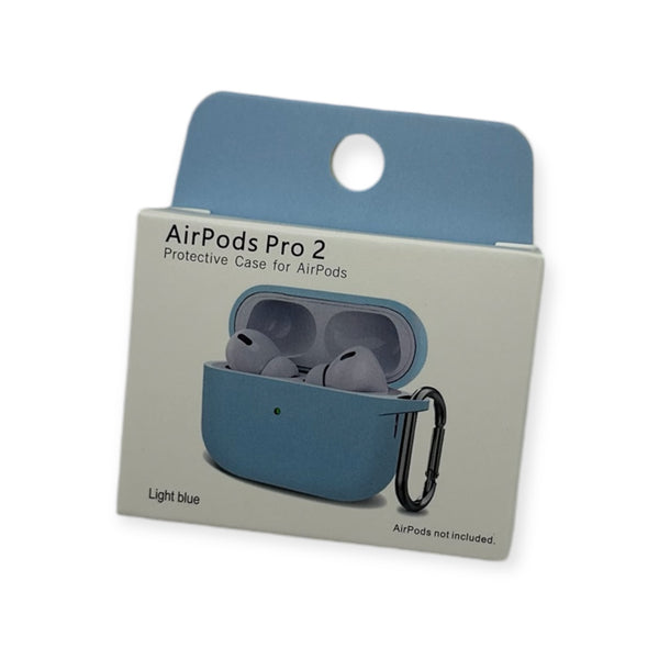AirPods Pro/Pro2 New Silicone Case(light blue)