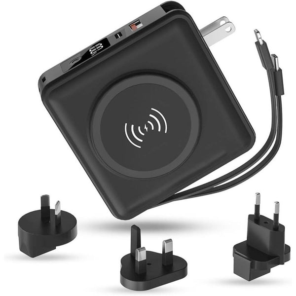 10K mAh 20W Magsafe Wireless Power Bank (black)