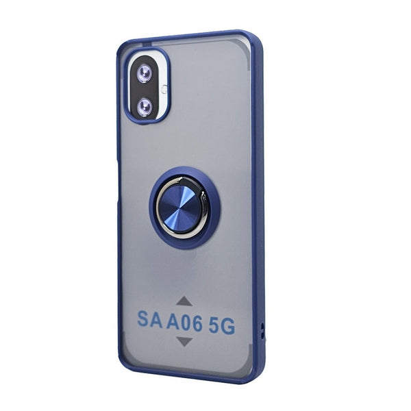 TPU Case w/ Magnetic Ring for Samsung A06 (blue)