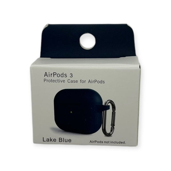 AirPods 3 New Silicone Case(Lakeblue)