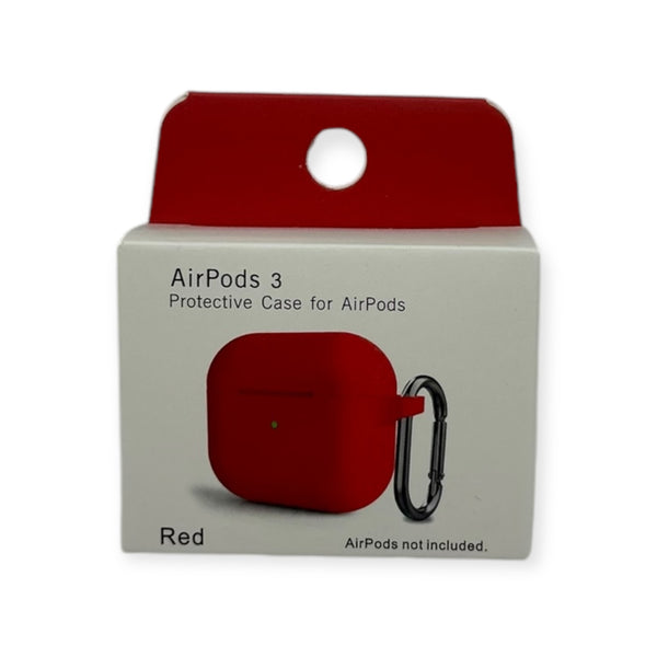 AirPods 3 New Silicone Case(red)