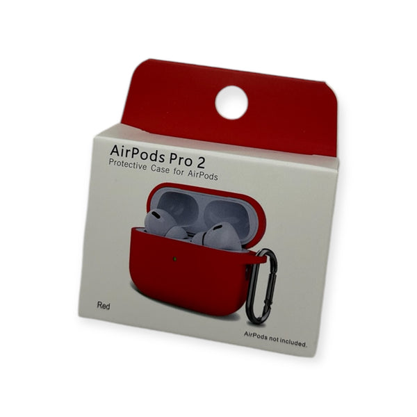 AirPods Pro/Pro2 New Silicone Case(red)