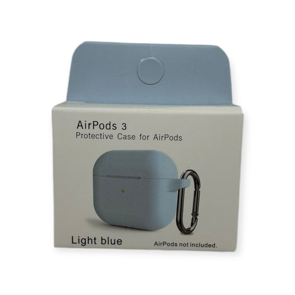 AirPods 3 New Silicone Case(Light blue)