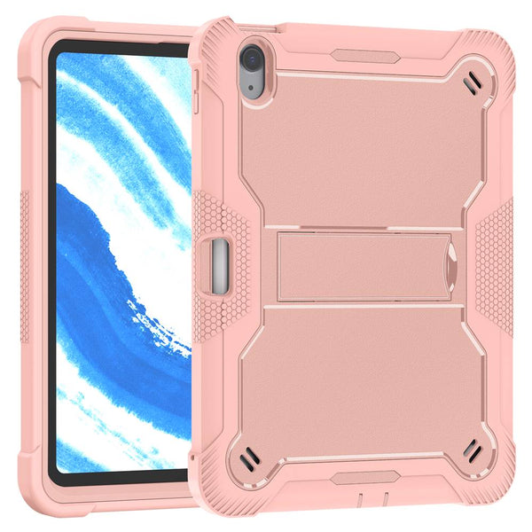 Hybrid Tablet Case w/ kickstand for iPad Air 6 11" 2024 (rose gold)