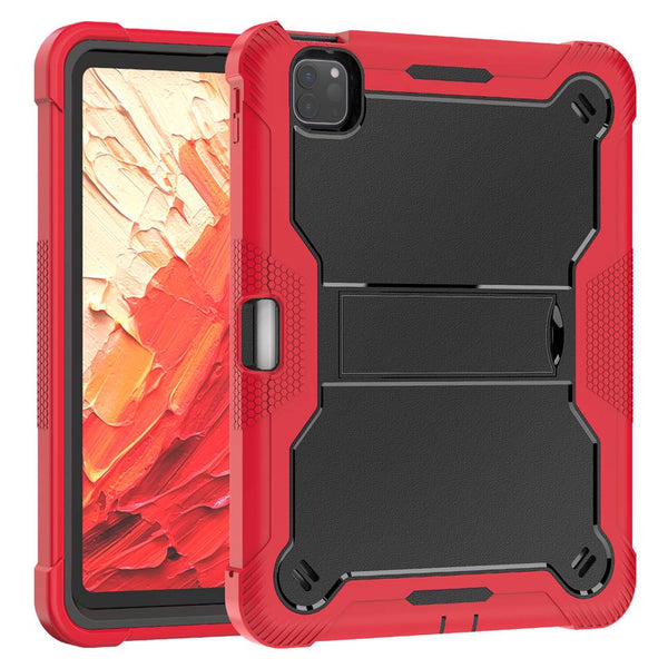 Hybrid Tablet Case w/ kickstand for iPad Pro 11" 2024 (red)