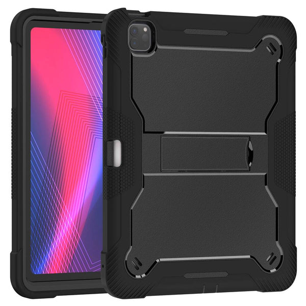 Hybrid Tablet Case w/ kickstand for iPad Pro 11" 2024 (black)