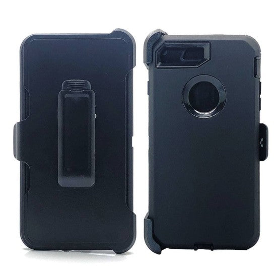 Defender Case w/ Clip For iPhone 8 / 7 / SE2 / SE3 (black)