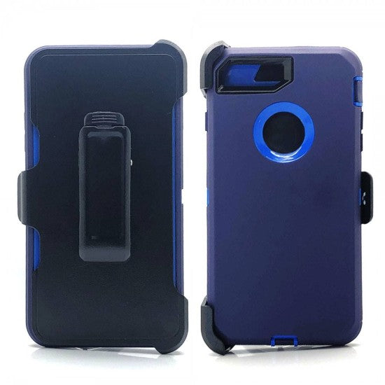 Defender Case w/ Clip For iPhone 8 / 7 / SE2 / SE3 (blue)