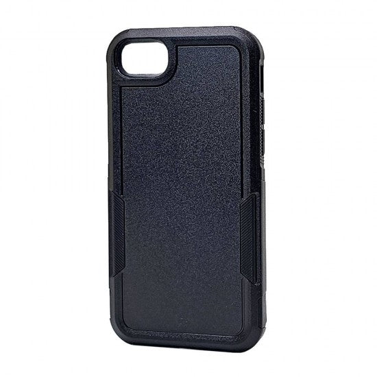 Traveler Hybrid Case For iPhone 8 / 7 / SE2 / SE3 (black)