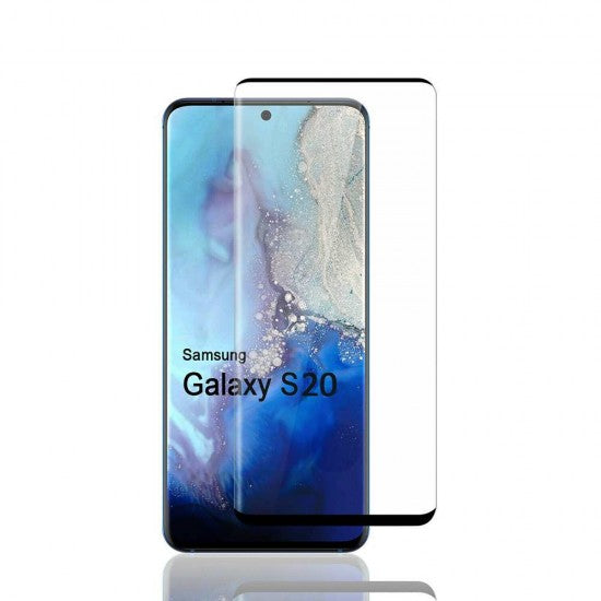 Curved Glass For Samsung Galaxy S20 (black)