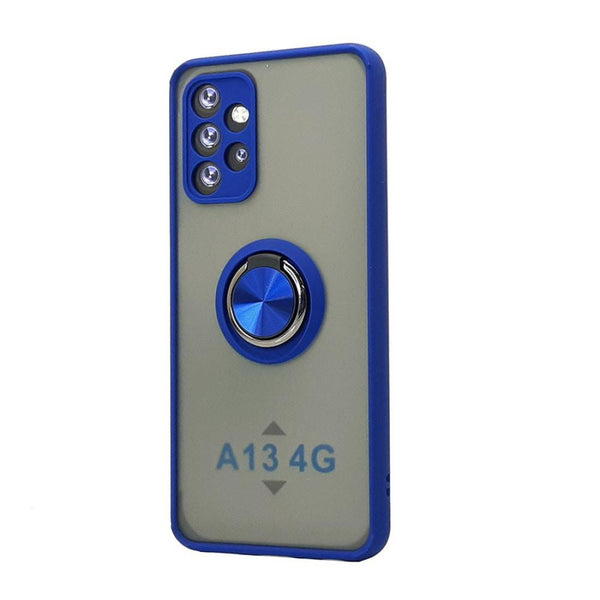 TPU Case w/ Magnetic Ring for Samsung A13 4G (blue)
