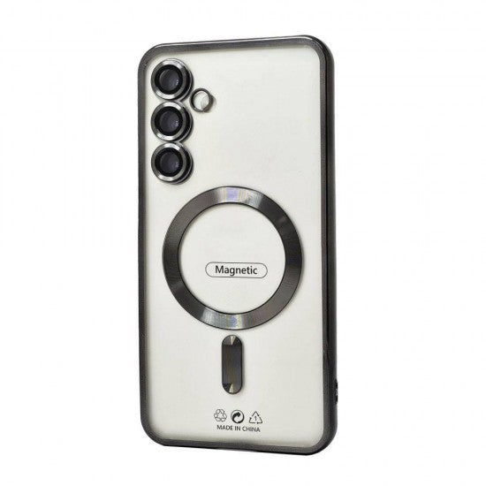 Electroplated Magsafe TPU Case for Samsung Galaxy S23 Ultra (black)