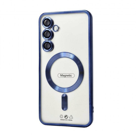 Electroplated Magsafe TPU Case for Samsung Galaxy S23 Ultra (blue)